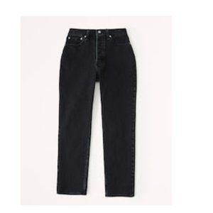 Abercrombie - Curve Love High Rise Dad Jean
